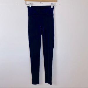 Spanx Blue Velvet Leggings
